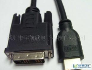 供應DVI 18+1 M/ HDMI M 連接線 數字影音傳輸的可靠橋梁